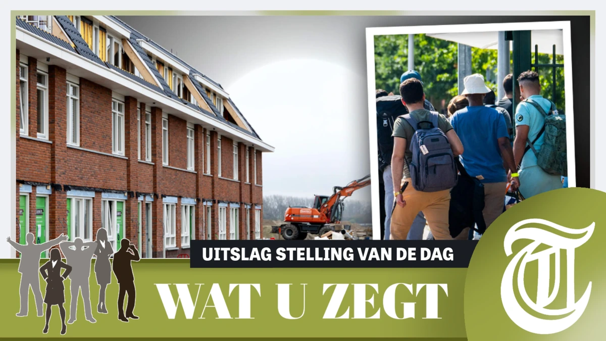 Lezers: ’Rem op migratie zolang er woningnood is’