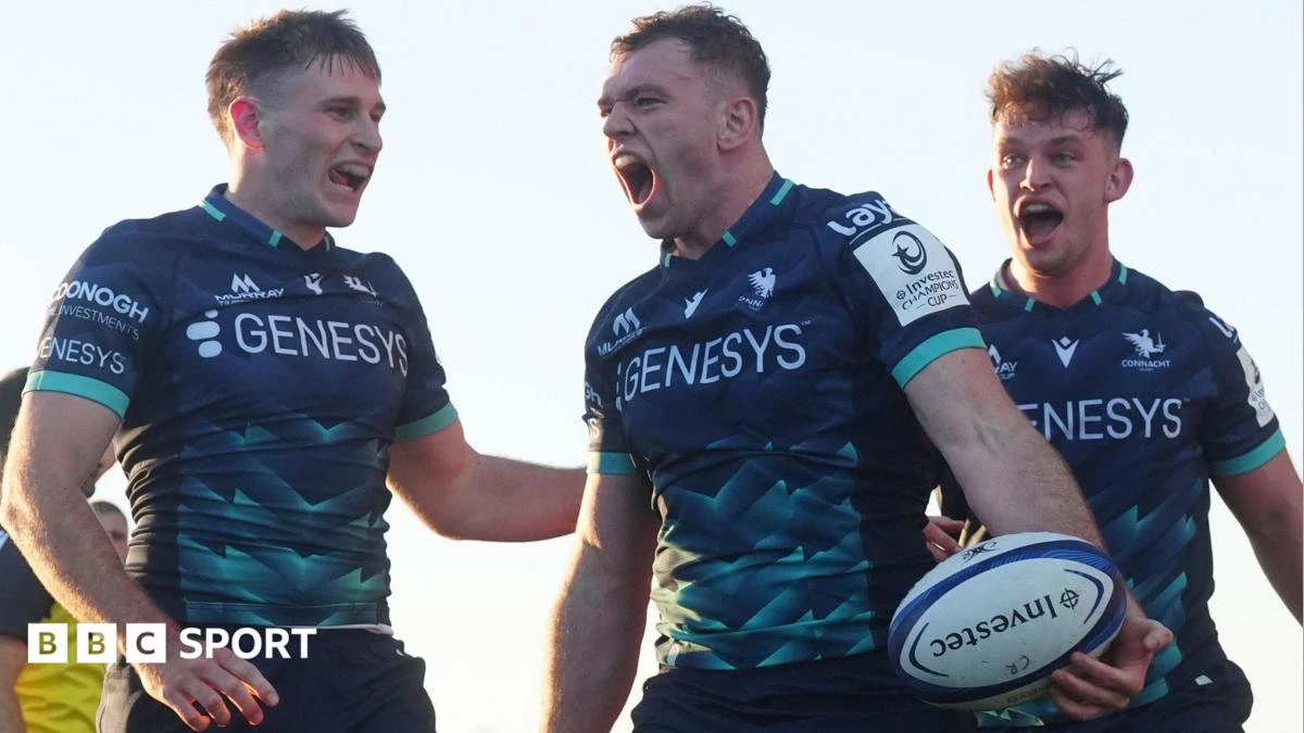 Seven-try Connacht beat Saracens in Champions Cup