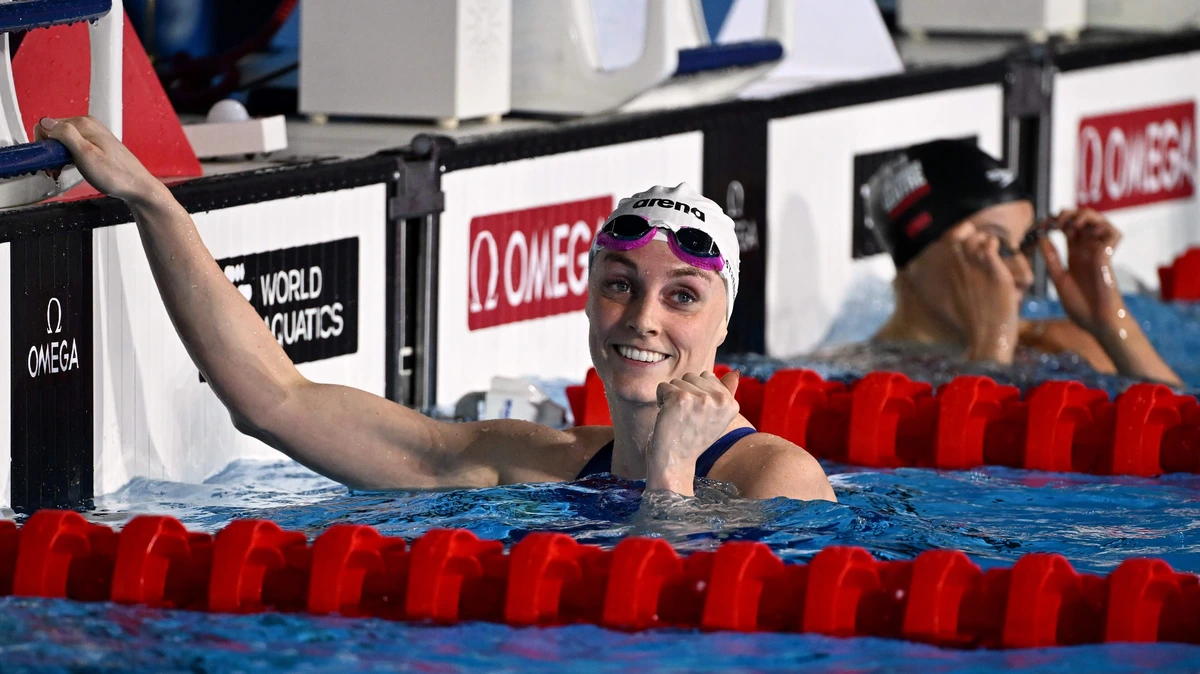 Marrit Steenbergen verbetert eigen Europees record 100 meter wisselslag