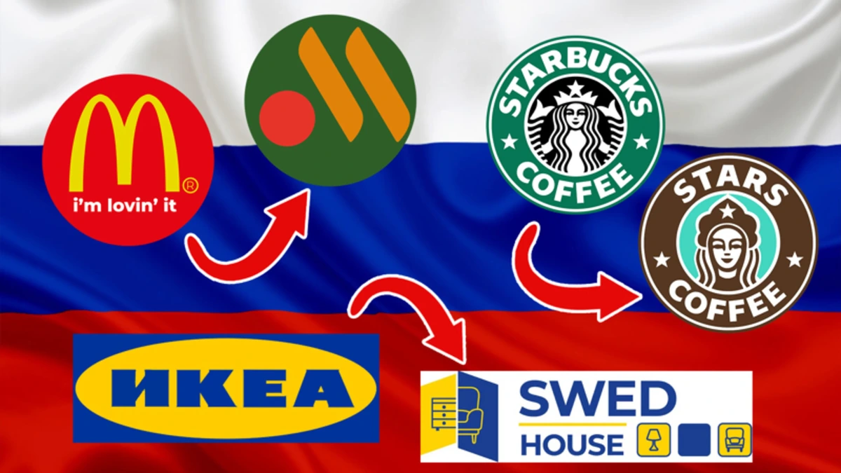 McDonald's, Zara en Starbucks: dit zijn de schaamteloze Russische kopieën