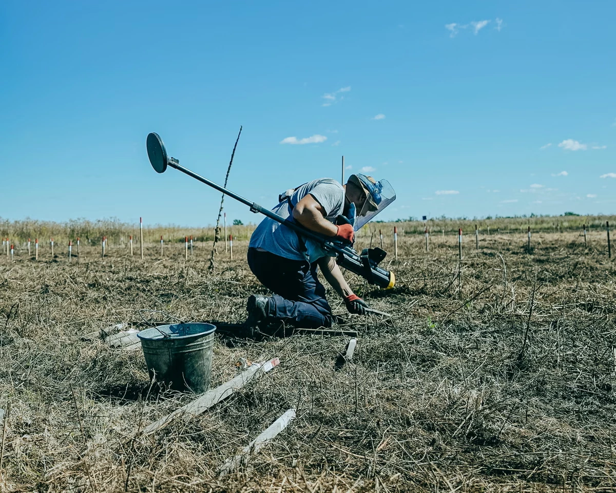 Ukraine is littered with landmines on a scale last seen in Vietnam. How can they be removed?