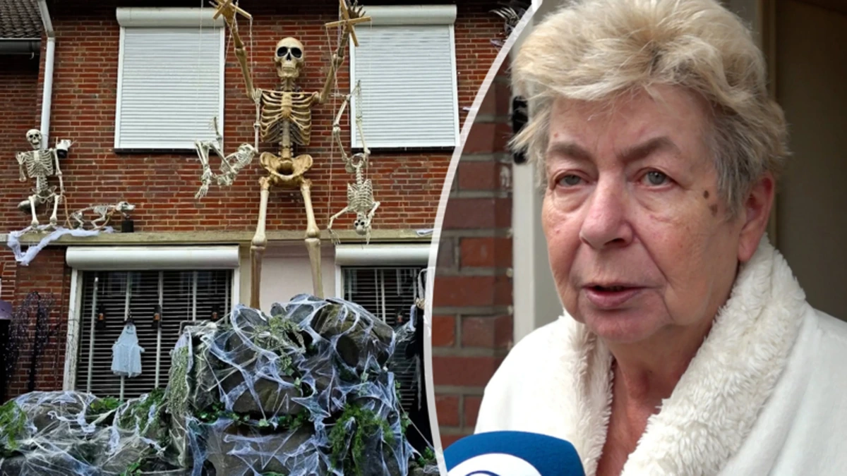 Hier moet Halloweenversiering weg: ‘Het is gewoon zielig’