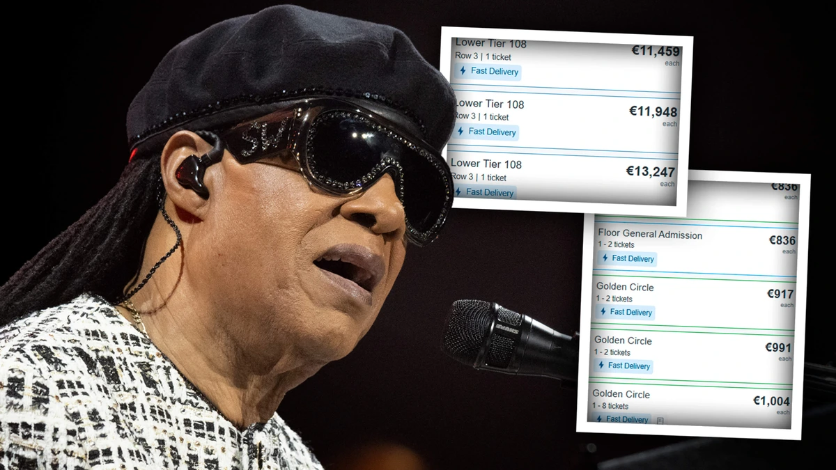 Ticketgekte rond concert Stevie Wonder slaat volledig door: woekerprijzen van 13.000 euro voor kaartje Ziggo Dome