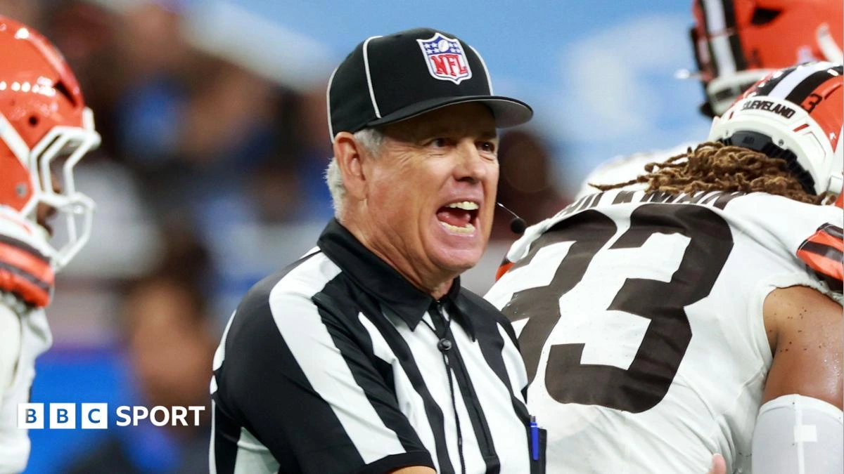 NFL suspends two officials for player incidents
