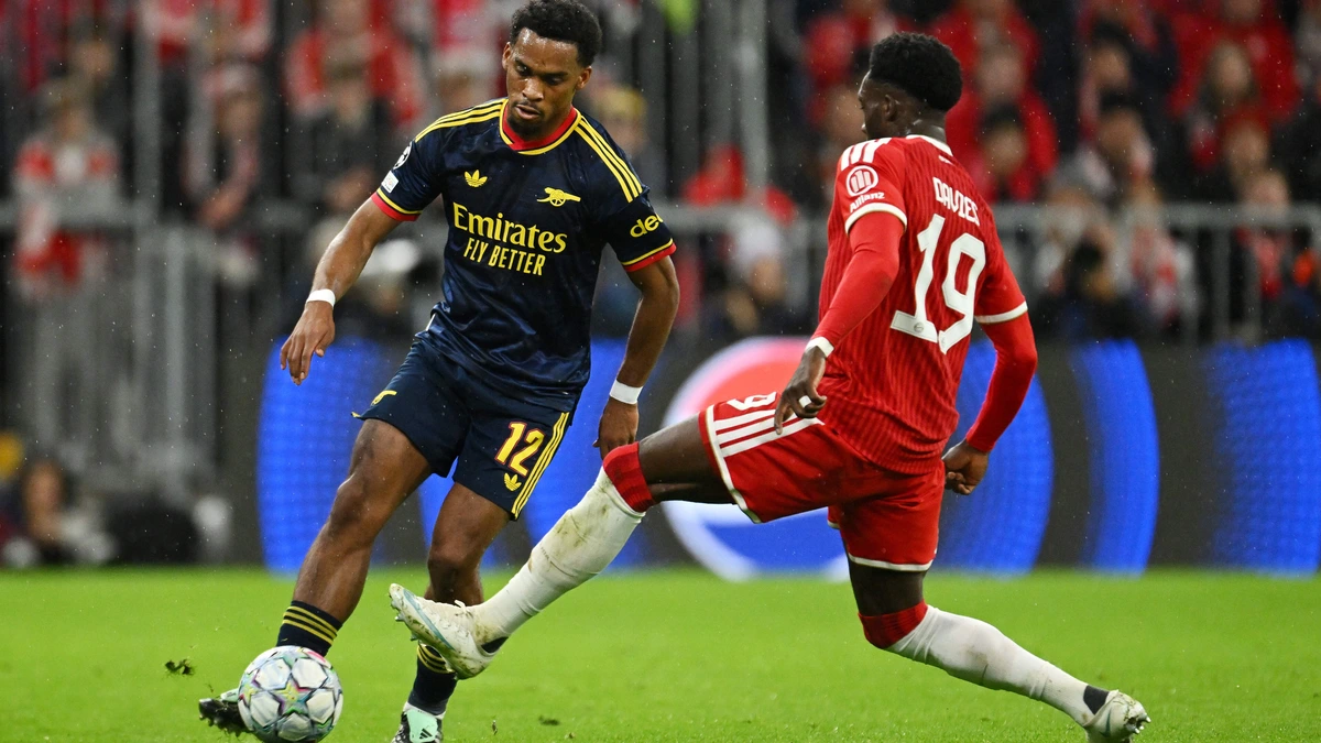 Bayern München en Arsenal met Jurriën Timber in evenwicht na heerlijke Champions League-kraker