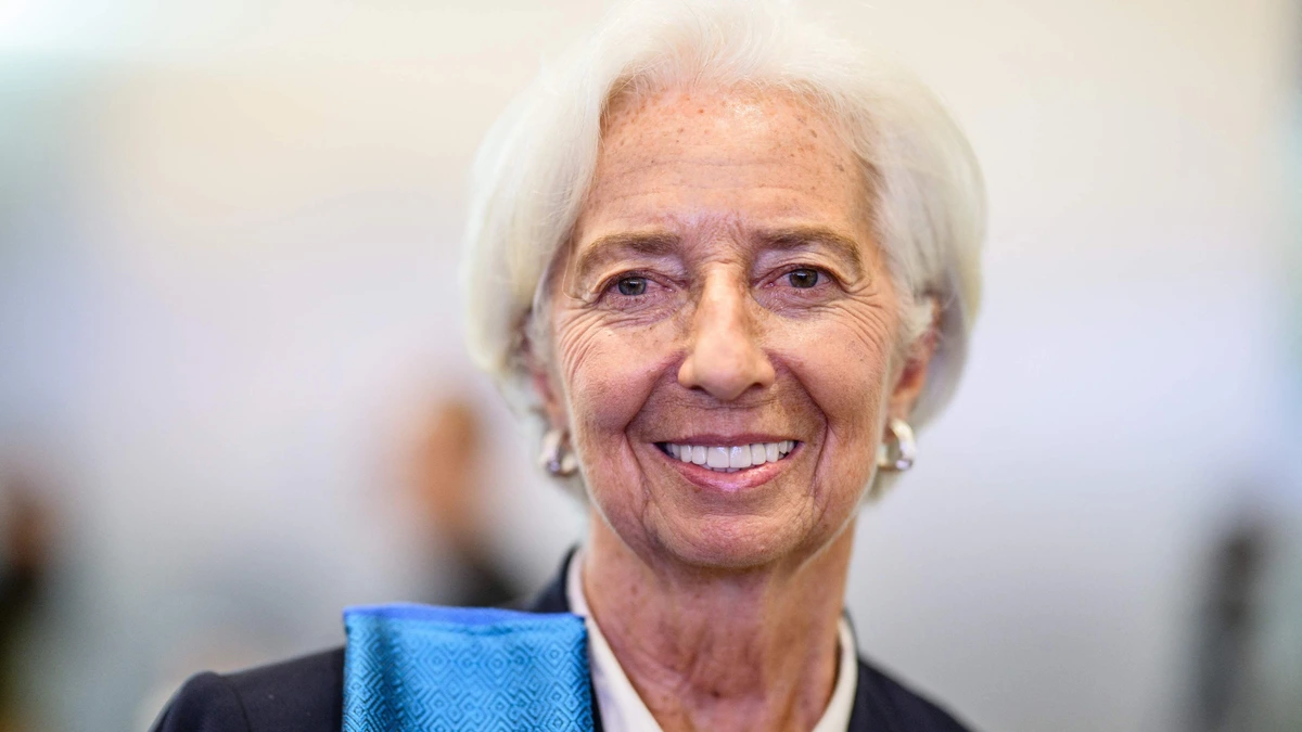 Christine Lagarde (70), president van de ECB, treedt voor einde termijn af