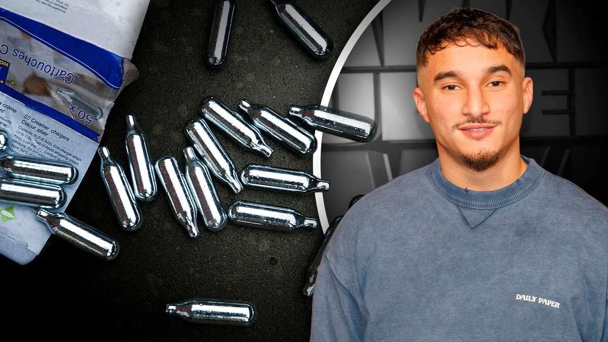 Mocro Maffia-acteur ’Muis’ opnieuw door politie betrapt met lachgas, rijdt zwalkend rond en raakt andere auto
