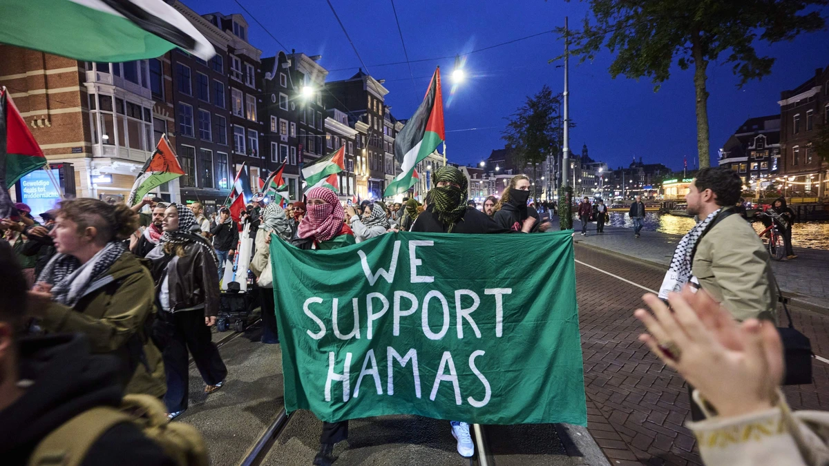 Staan OM en Halsema echt machteloos tegenover Hamas-verheerlijking? ’Demonstranten gaan steeds verder’