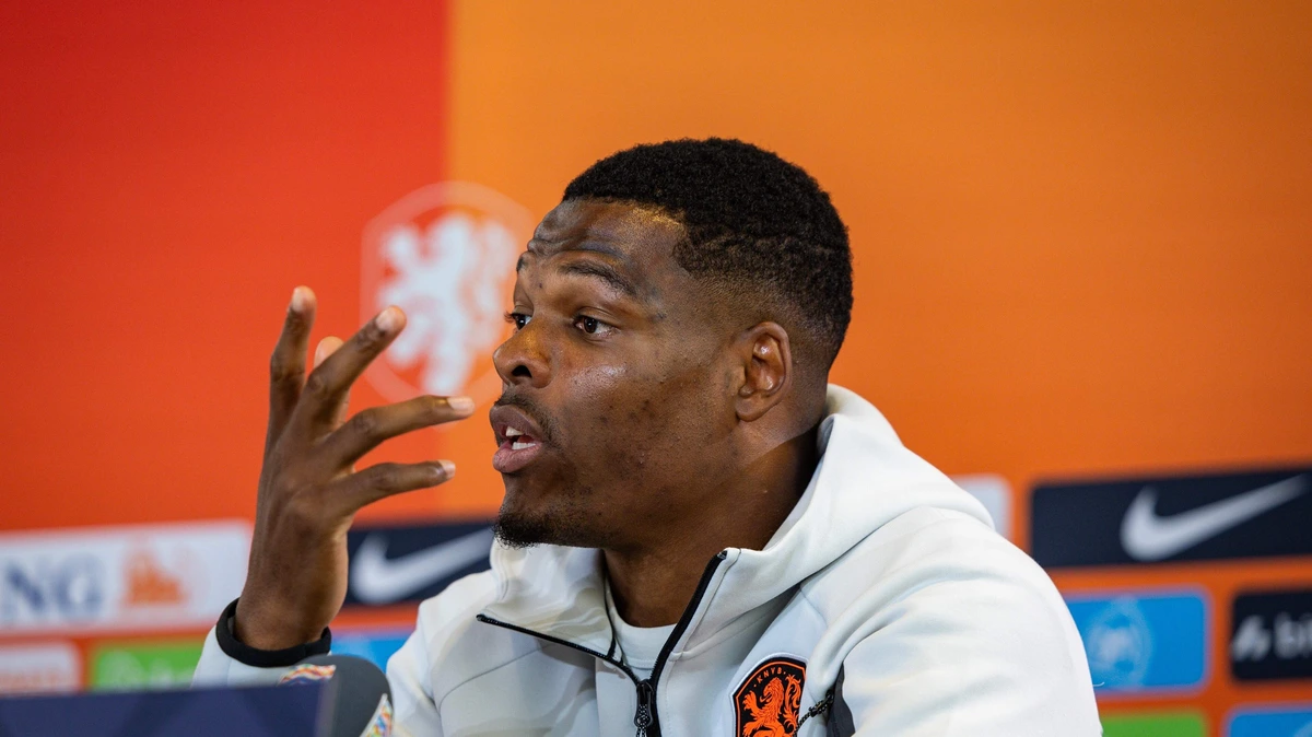 Denzel Dumfries erkent defensieve zorgen Nederlands elftal: ’Het is natuurlijk wel een thema’