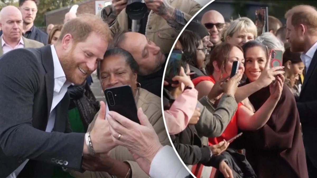 Harry en Meghan verschijnen voor het eerst in het openbaar na terugkeer in Verenigd Koninkrijk