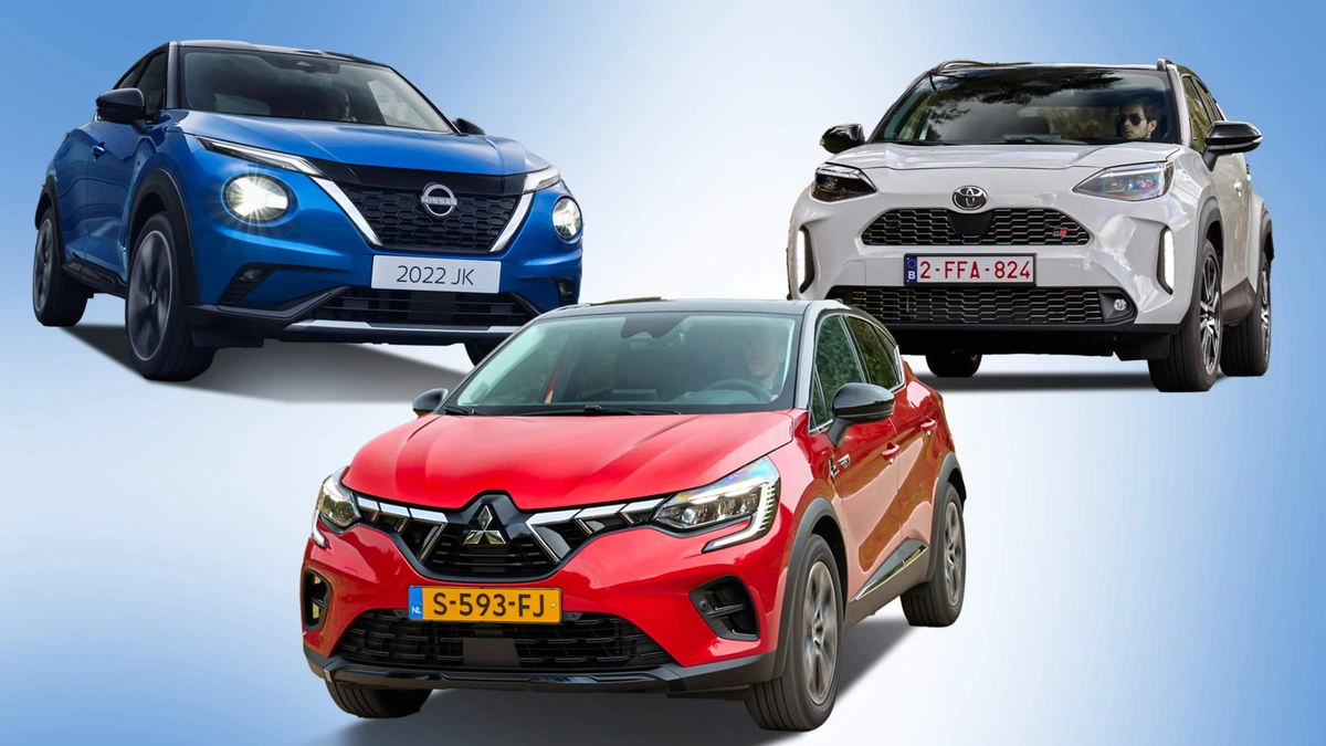 Deze drie hybride cross-overs van maximaal 25.000 euro zijn praktisch én eigenzinnig