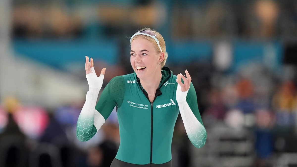 Gioya Lancee mag met de olympische medaillewinnaars het vliegtuig in voor de World Cups: ’Er zit een hele harde kop op’