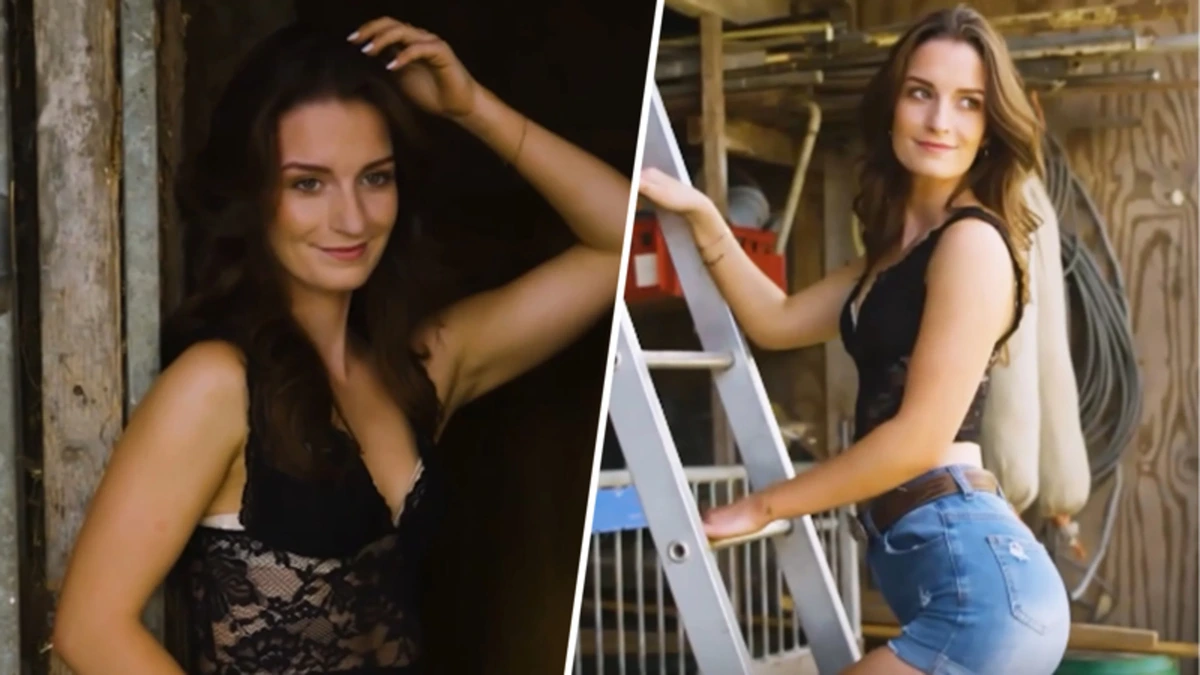 Sexy Zeeuwse boerin over ‘uitdagende’ fotoshoot: ‘Je moet een keer uit je comfortzone gaan’