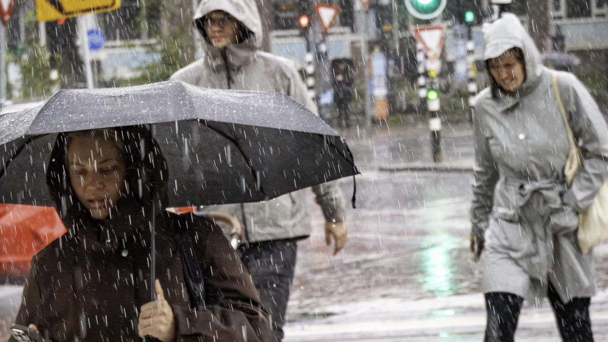 Weerbeeld blijft onstuimig, maar ook opvallend zacht: temperaturen tot 19 graden