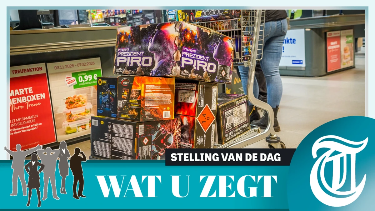 Stelling: Vuurwerkverbod onhoudbaar