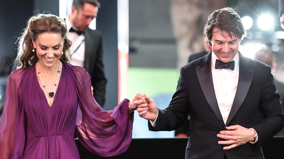 Tom Cruise prijst Kate de hemel in en heeft boodschap voor prins William: ’Slimme keuze’