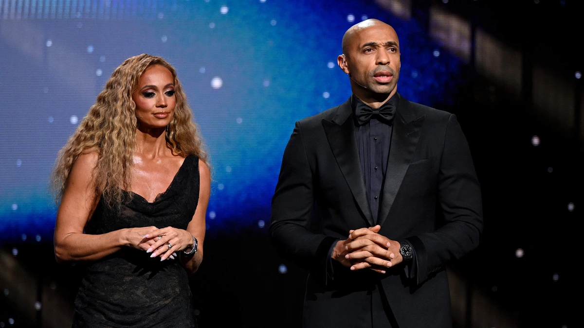 Thierry Henry onthult ingestudeerde grap tijdens Ballon d’Or-gala: ’Dat deed ze bewust’