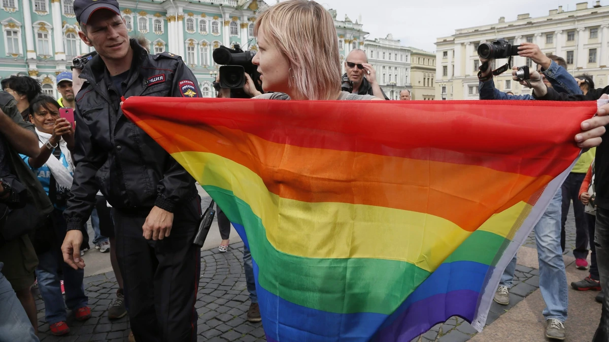 Bizarre bijwerking Russische antihomowet: ook boetes en opsluiting voor homohaters