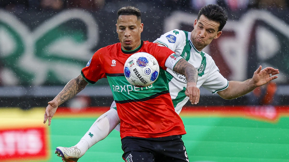 NEC toont na Europees succes karakter en sleept punt uit het vuur tegen FC Groningen
