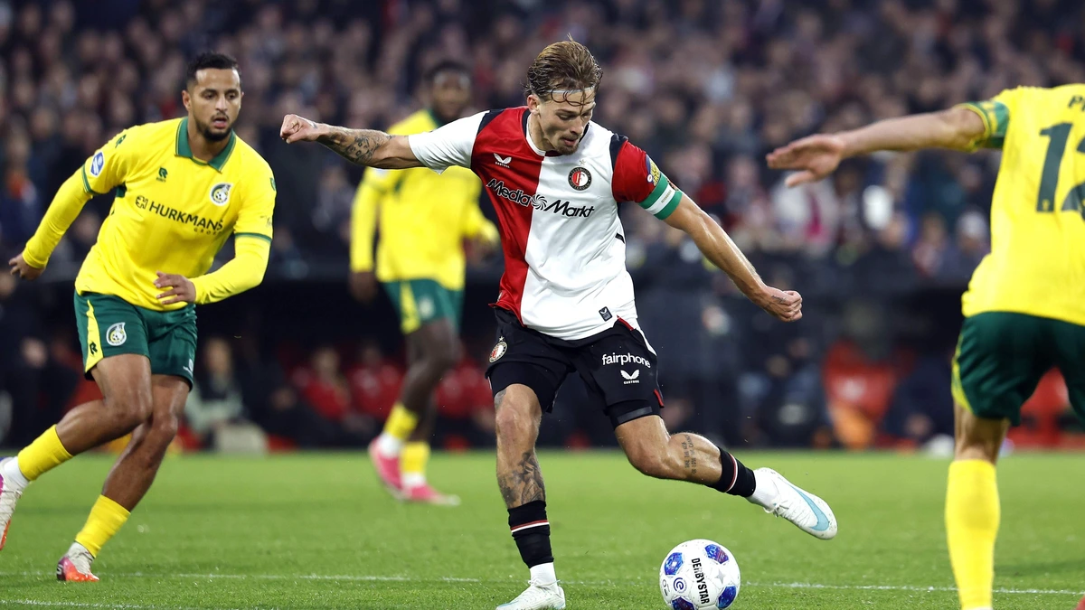 LIVE Eredivisie | Breekt koploper Feyenoord in de tweede helft wel de ban tegen stug Fortuna Sittard?