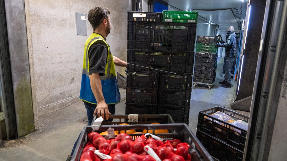 Lege schappen Albert Heijn geven ’vertekend beeld’, maar bezorging ligt zeker tot zondag nog stil: ’De winkels gaan voor’