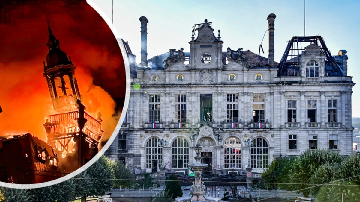 Zo ziet historische stadhuis in Limoges eruit na verwoestende brand