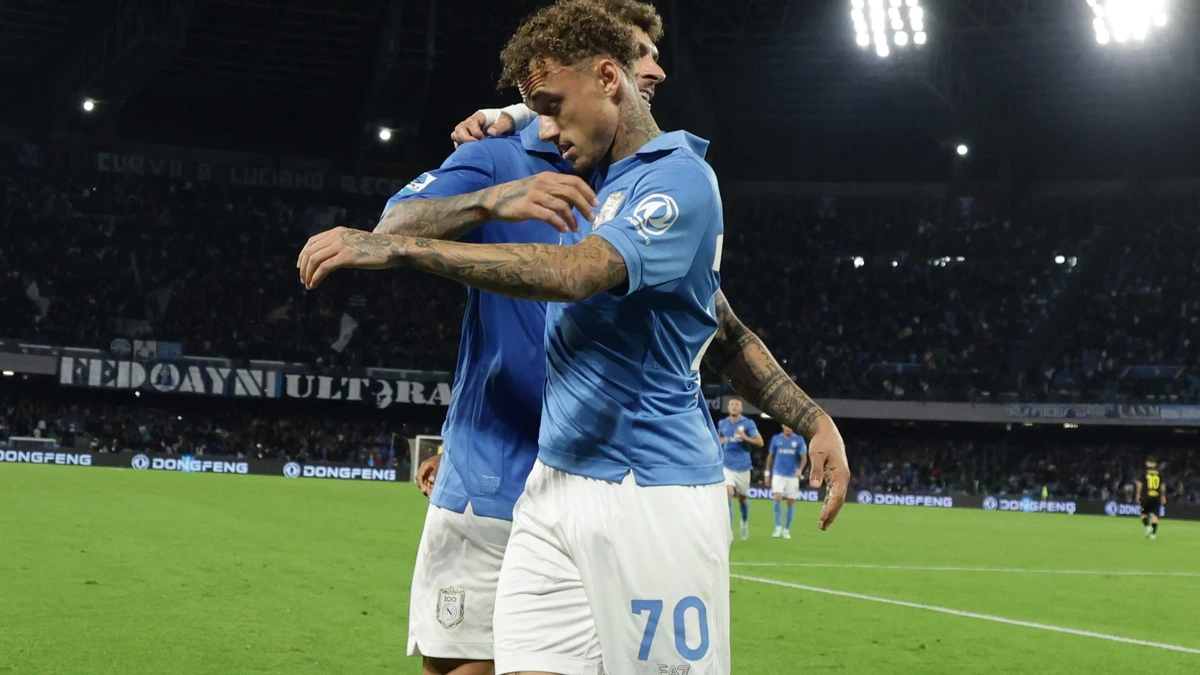 Noa Lang scoort eindelijk voor Napoli in  Serie A