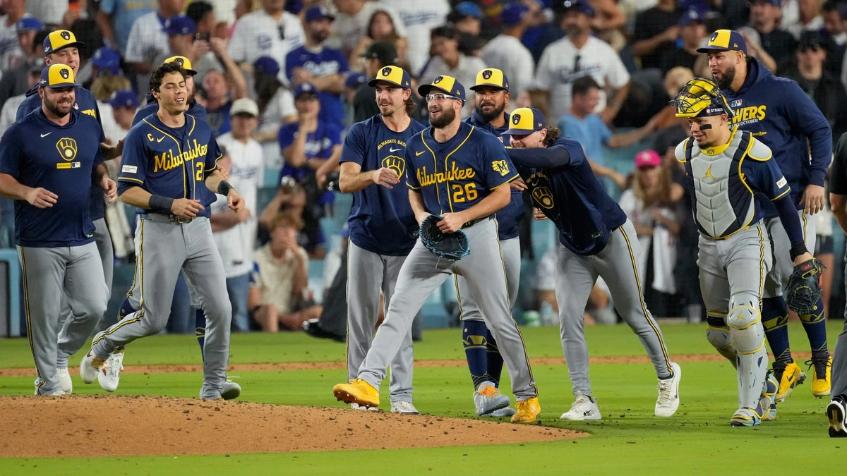 Wonderen bestaan: honkballers van Milwaukee Brewers vloeren steenrijke LA Dodgers