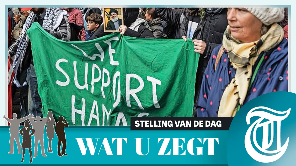 Stelling: Het openbaar tonen van terreursymbolen zoals vlaggen en logo’s moet strafbaar worden