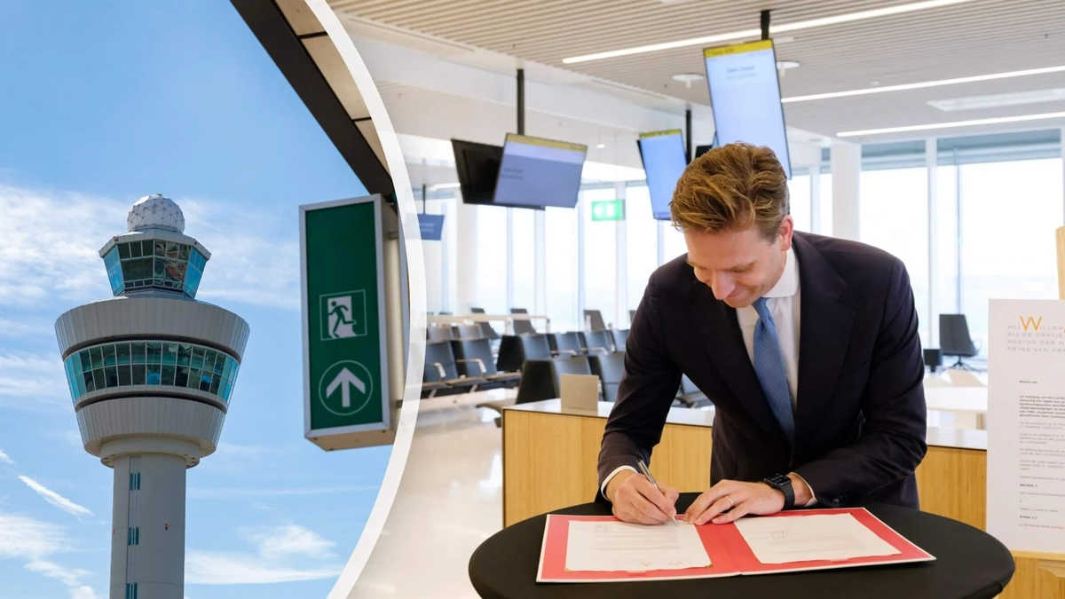 Karremans opgelucht bij ’Trumpiaanse’ ondertekening krimp Schiphol: ’Dit geeft langdurige zekerheid’
