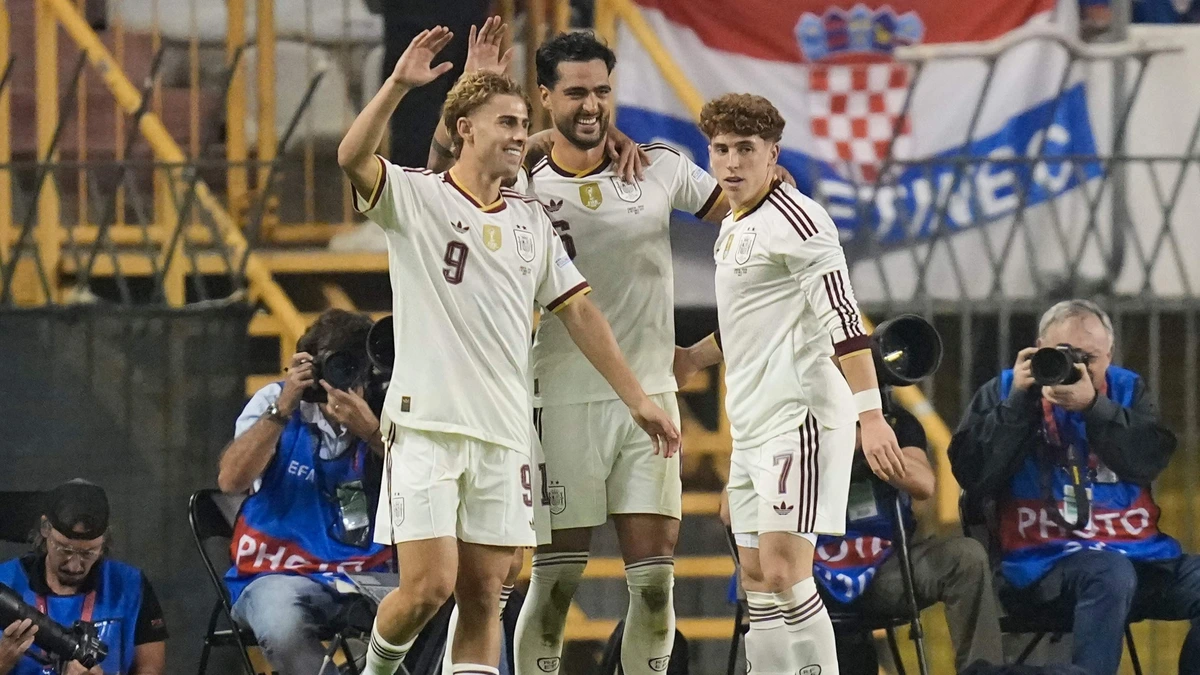 LIVE interlandvoetbal | Spanjaard Mikel Merino maakt naam weer waar en frustreert Kroatië optimaal