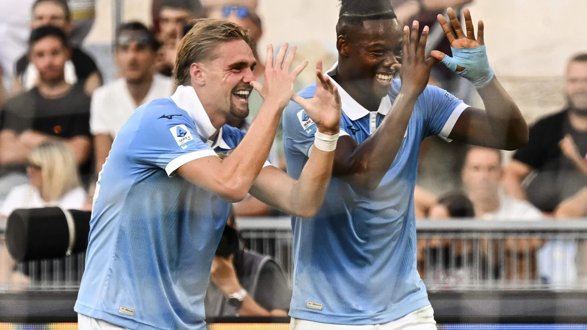 LIVE buitenlands voetbal | Lazio dankzij goal Kenneth Taylor alleen aan kop in Serie A