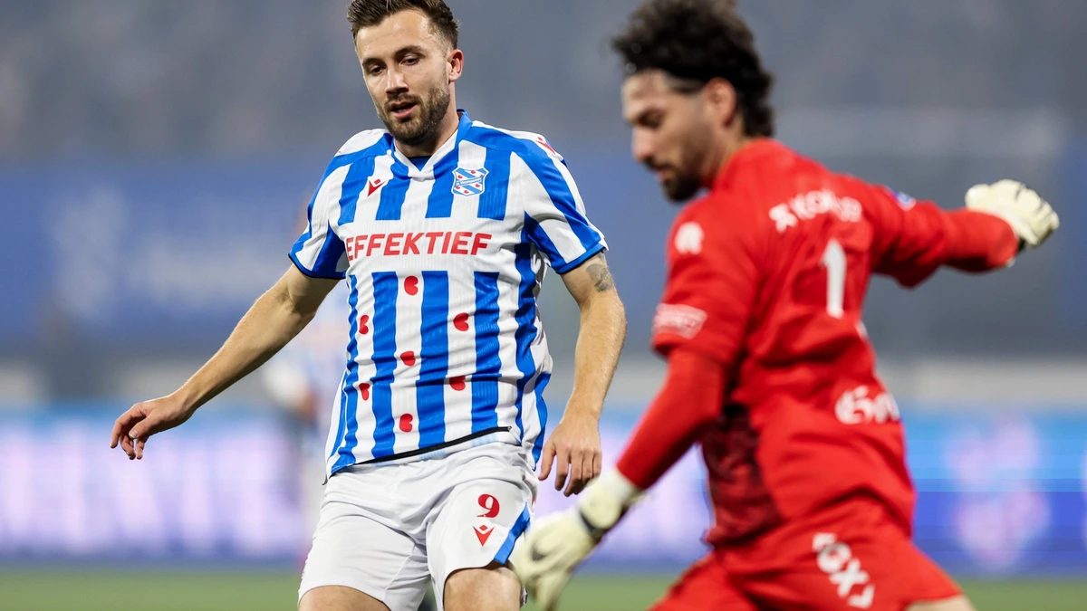 LIVE Eredivisie | sc Heerenveen leidt tegen NEC dankzij kopbal Dylan Vente
