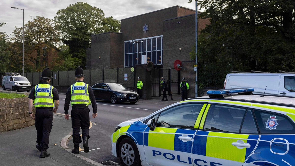 Twee Iraniërs aangeklaagd om voorbereiden aanslag op Joodse gemeenschap in Manchester