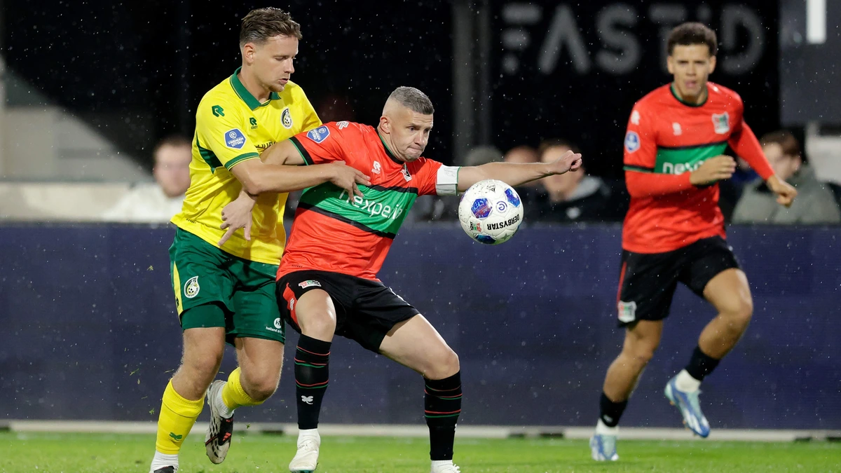 NEC grijpt ondanks gemiste strafschop in slotminuut toch nog een punt tegen Fortuna Sittard