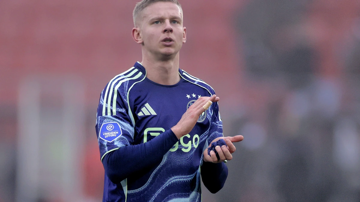 Ajax biedt Oleksandr Zinchenko kans mee te trainen