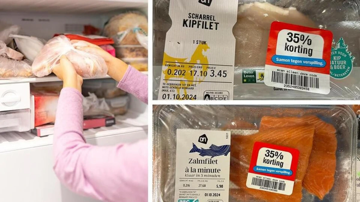 Je kunt veel besparen als je vlees net voor de vervaldatum koopt, maar is het gezond als je het invriest en later opeet?
