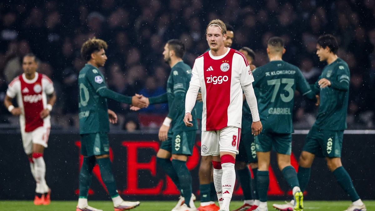 LIVE Eredivisie | Ajax raakt na bliksemstart voorsprong snel weer kwijt tegen NEC