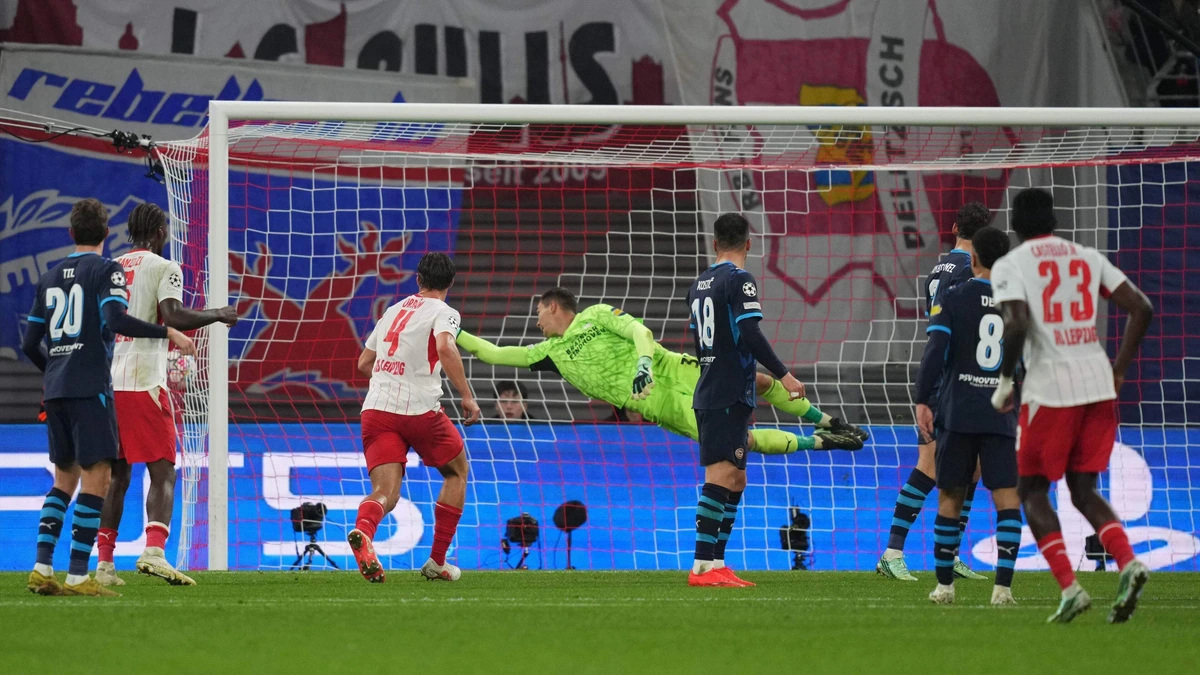 LIVE Champions League | PSV jaagt in slotminuten op gelijkmaker bij RB Leipzig