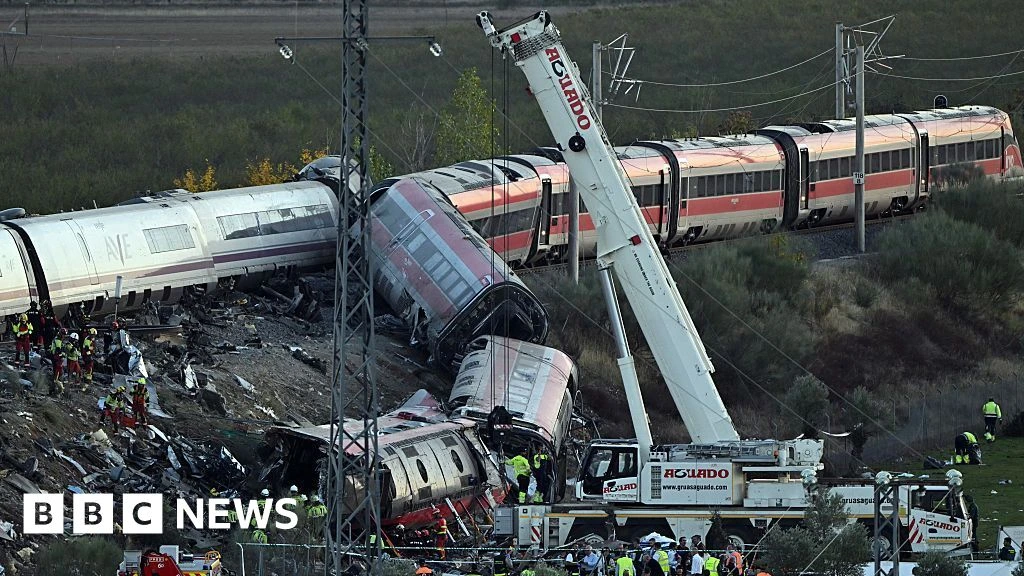 Spain begins three days of mourning after train crash kills dozens