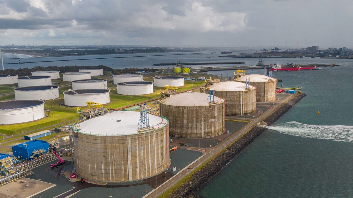 Extra terminal voor opslag gas opent: meer instroom van lng, Nederland dichter bij vuldoel voor wintervoorraden