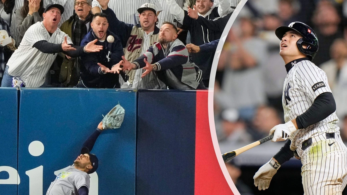 Honkballers New York Yankees uitgeschakeld in play-offs MLB door ingreep van eigen fan