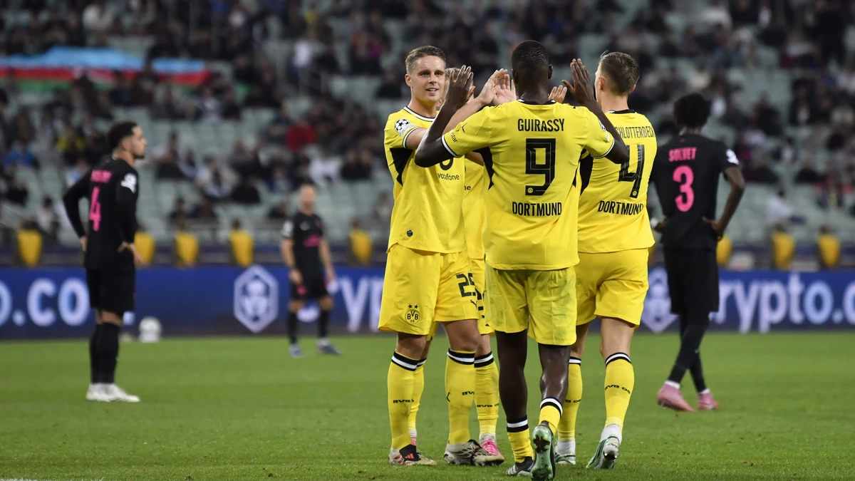 Legionella-angst in Champions League: waarom de Borussia Dortmund-spelers niet wilden douchen in Bakoe