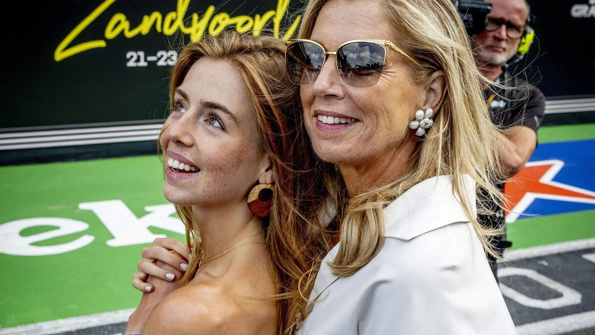 Máxima en Alexia dansend gespot tijdens ADE