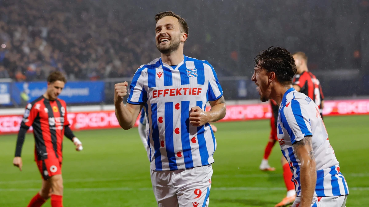 LIVE Eredivisie | SC Heerenveen leidt tegen Excelsior na benutte strafschop Vente; 1000e treffer in Abe Lenstra Stadion