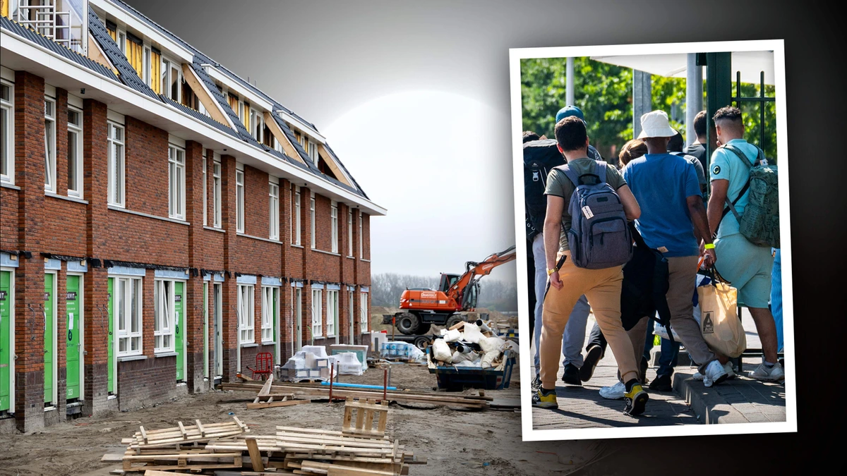 Nieuw te bouwen woningen massaal nodig voor asielzoekers: In tien jaar tijd 340.000 extra huizen voor migranten