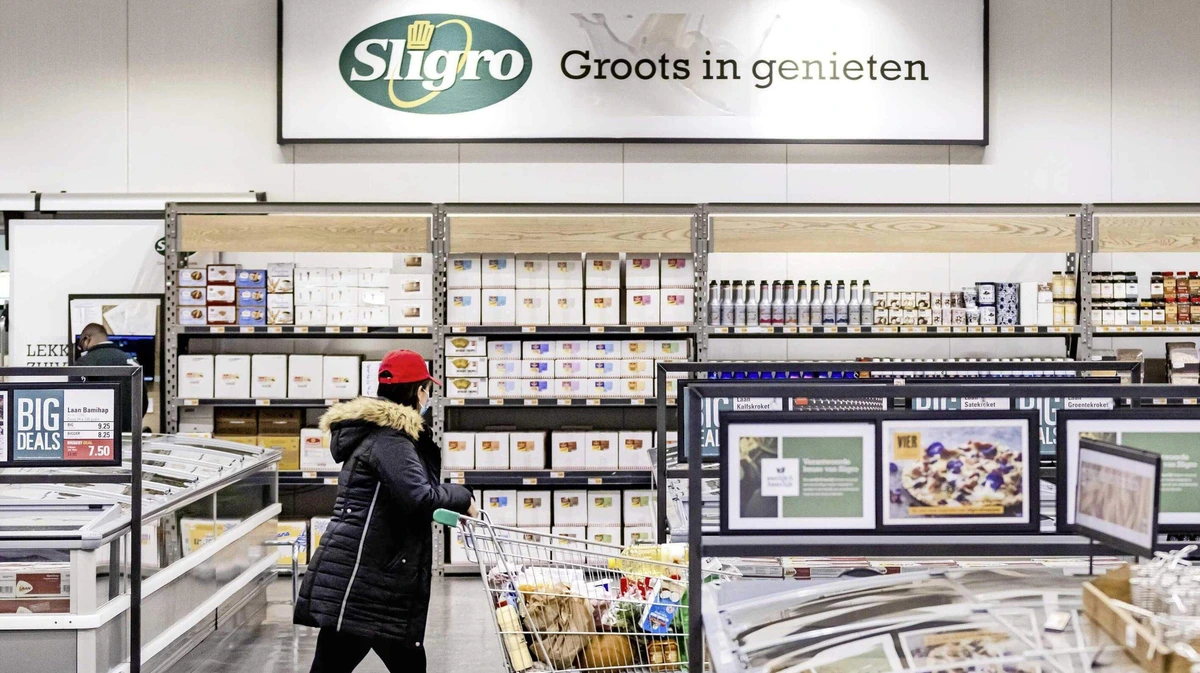 Groothandel Sligro merkt dat consument minder vaak uit eten gaat
