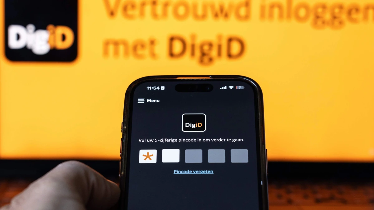 Gebruikers kampen met DigiD-storing: inloggen niet mogelijk