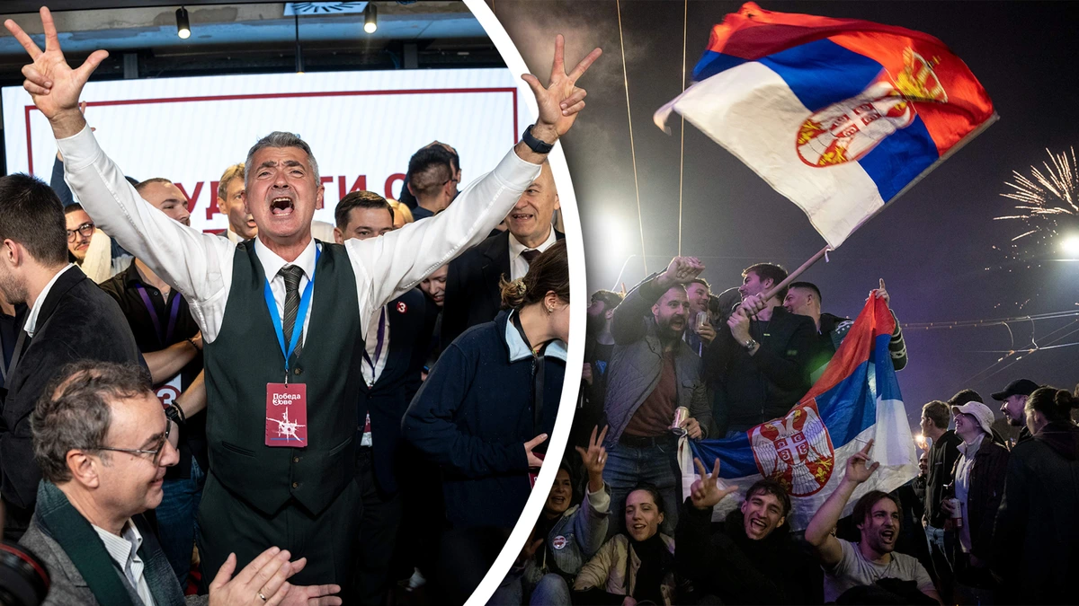 Servische studenten vieren historische overwinning op Vučić, maar moeilijkste strijd moet nog beginnen: ’Nu feest, morgen bouwen aan een toekomst’