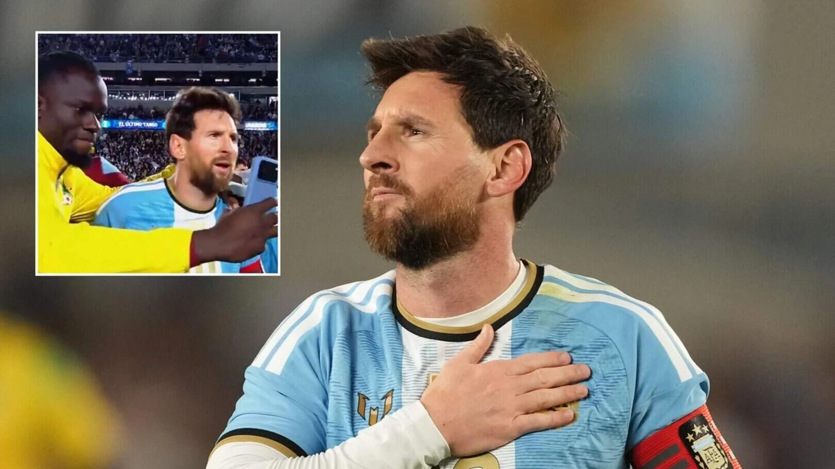Spelers Benin blijven ontgoocheld achter na afscheidsduel Lionel Messi: ’Ze wilden foto’s, maar kregen niets’